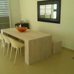 Tafel Nara 220cm breed Nafl. 880,-